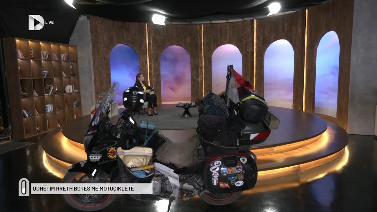 Udhëtim rreth botës me motocikletë