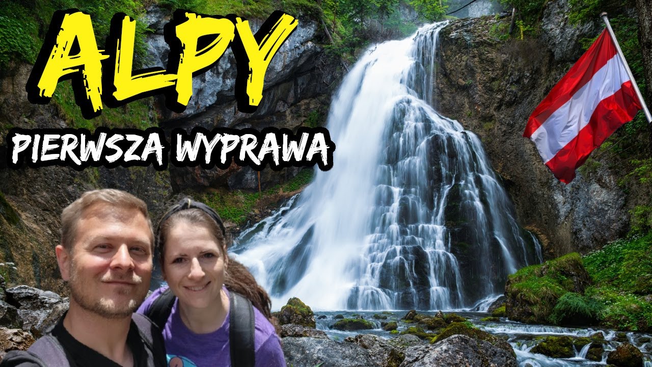 ATRAKCJE W ALPACH w Austrii: Wodospad Gollinger, Wąwóz Lammerklamm. Alpejska wyprawa z dziećmi