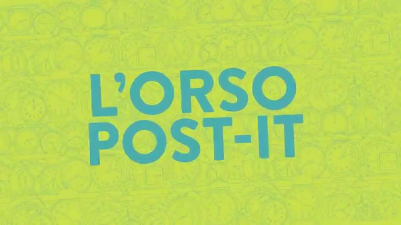 L'orso - Post-it (Lyric Video)