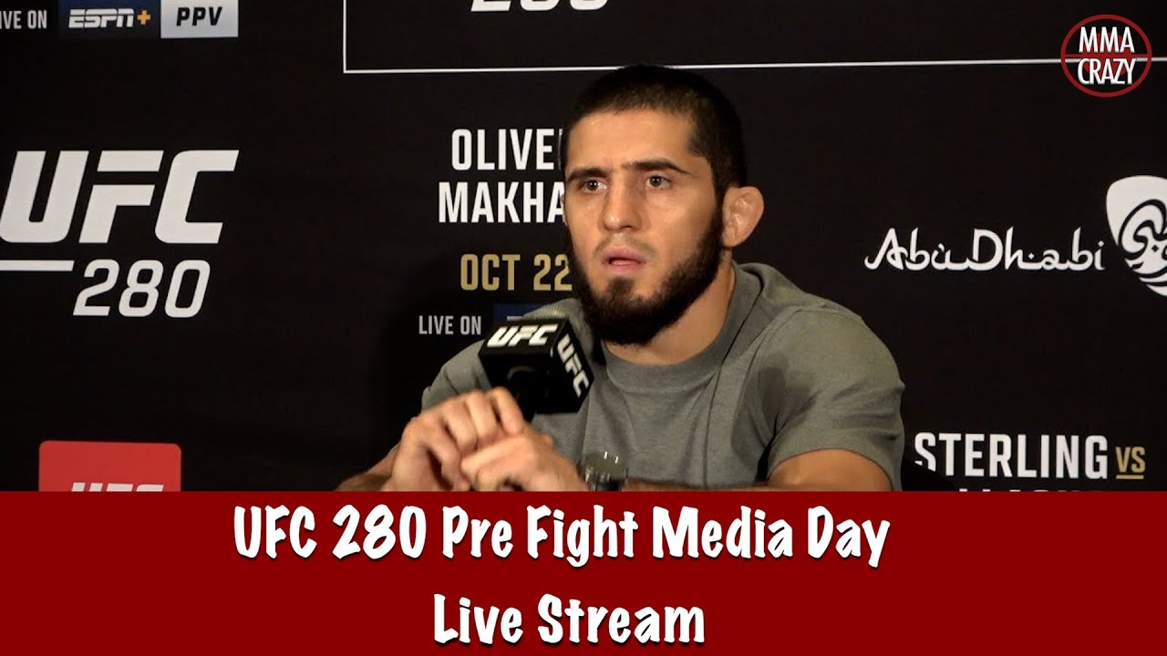 UFC 280: Oliveira vs. Makhachev Media Day Live Stream