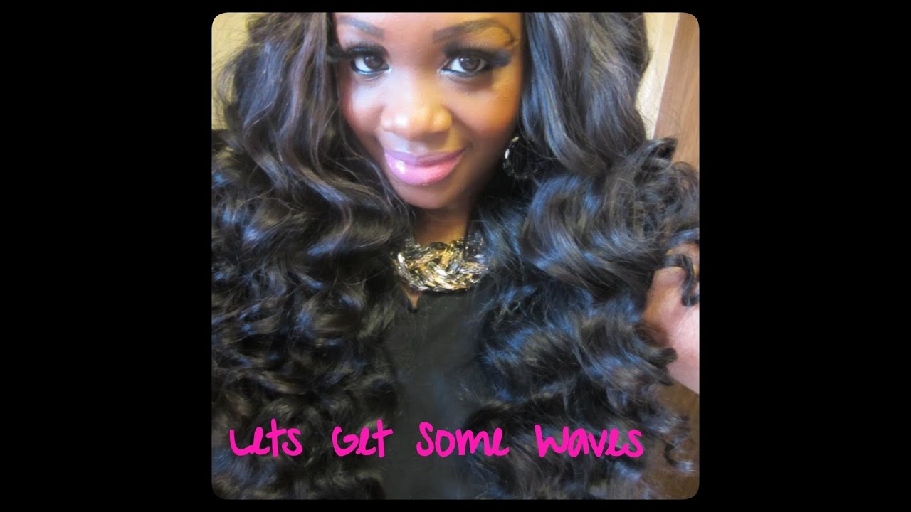 BEST HEATLESS WAVE TUTORIAL RESULTS EVER / COILS / FLEXIRODS / GET YO LIFE