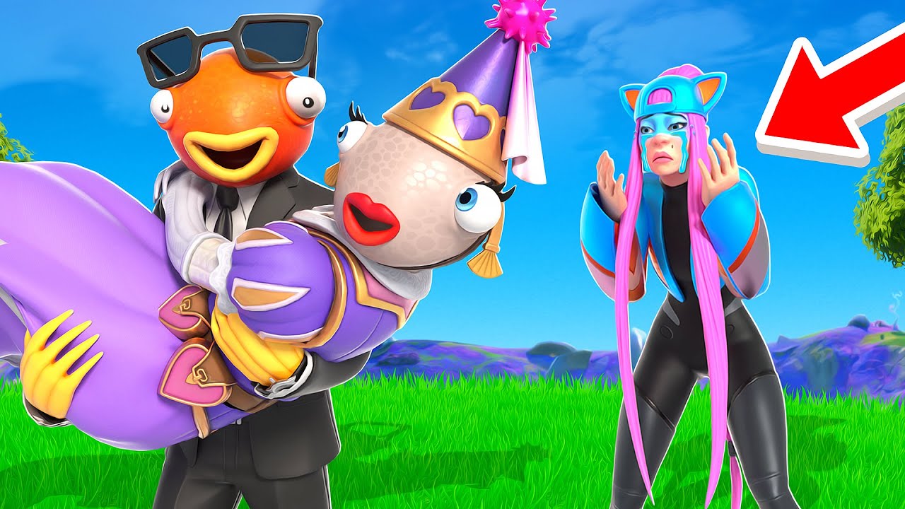Je PRANK NOTY avec PRINCESSE POISCAILLE ! Elle PLEURE et CROIT que JE suis AMOUREUX 😂 ! Fortnite