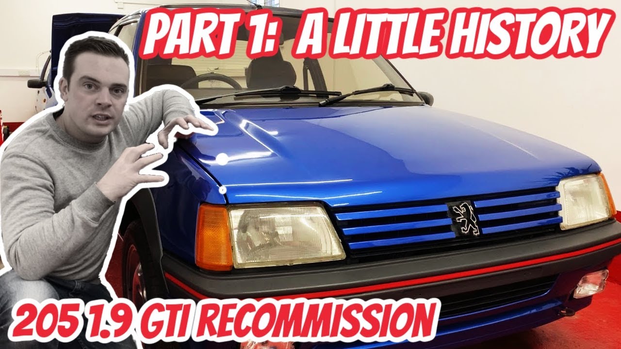 Part 1: A little history on our Peugeot 205 1.9 GTI project