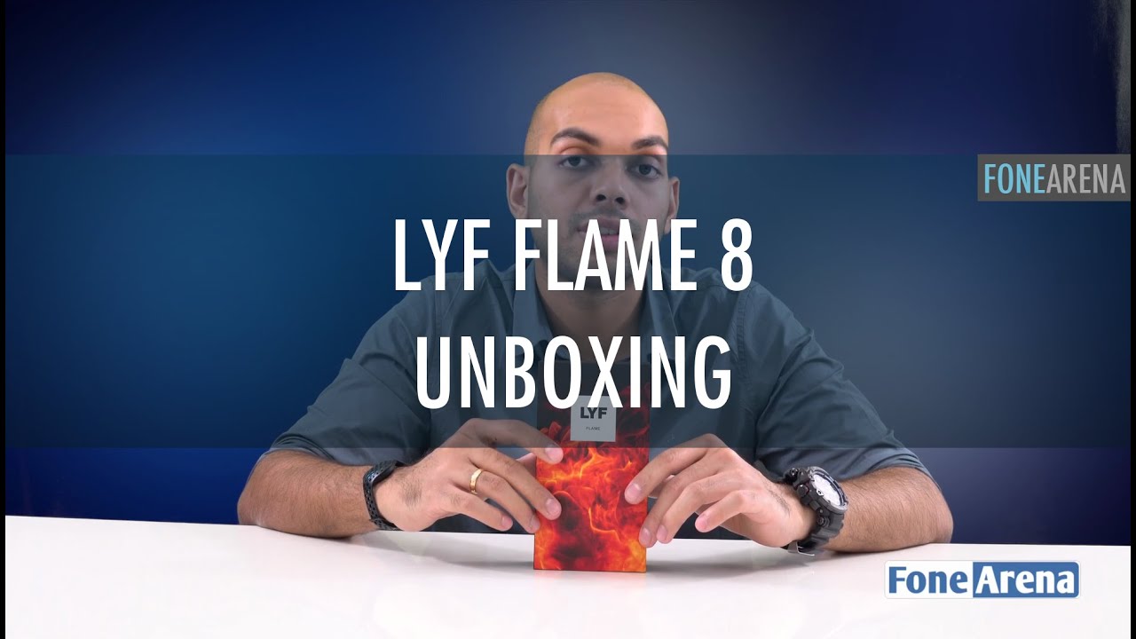 LYF Flame 8 Unboxing