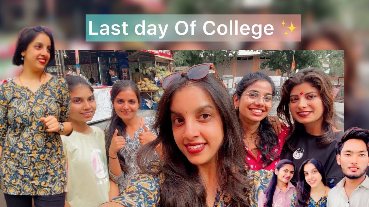 Last day of College !! Komal Panwar