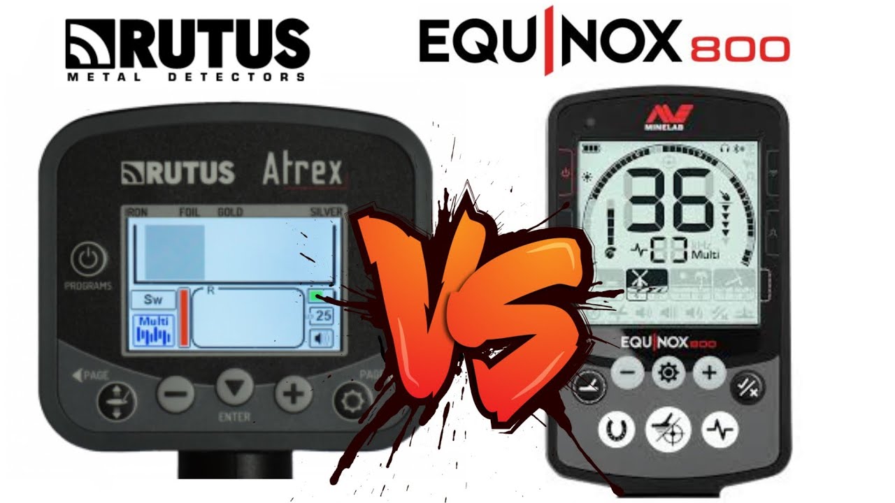 PORÓWNANIE W TERENIE RUTUS ATREX vs. MINELAB EQUINOX 800 | MULTIFREKWENCJA odc. 111