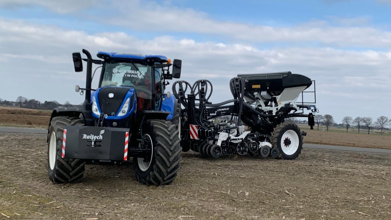 Nowy nabytek w akcji Agrisem SLY Stripcat & New Holland T7 195 S na testy