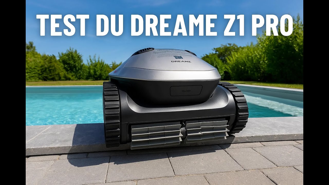 Dreame Z1 Pro : Le robot de piscine qui BOSSE tout seul ! Test complet