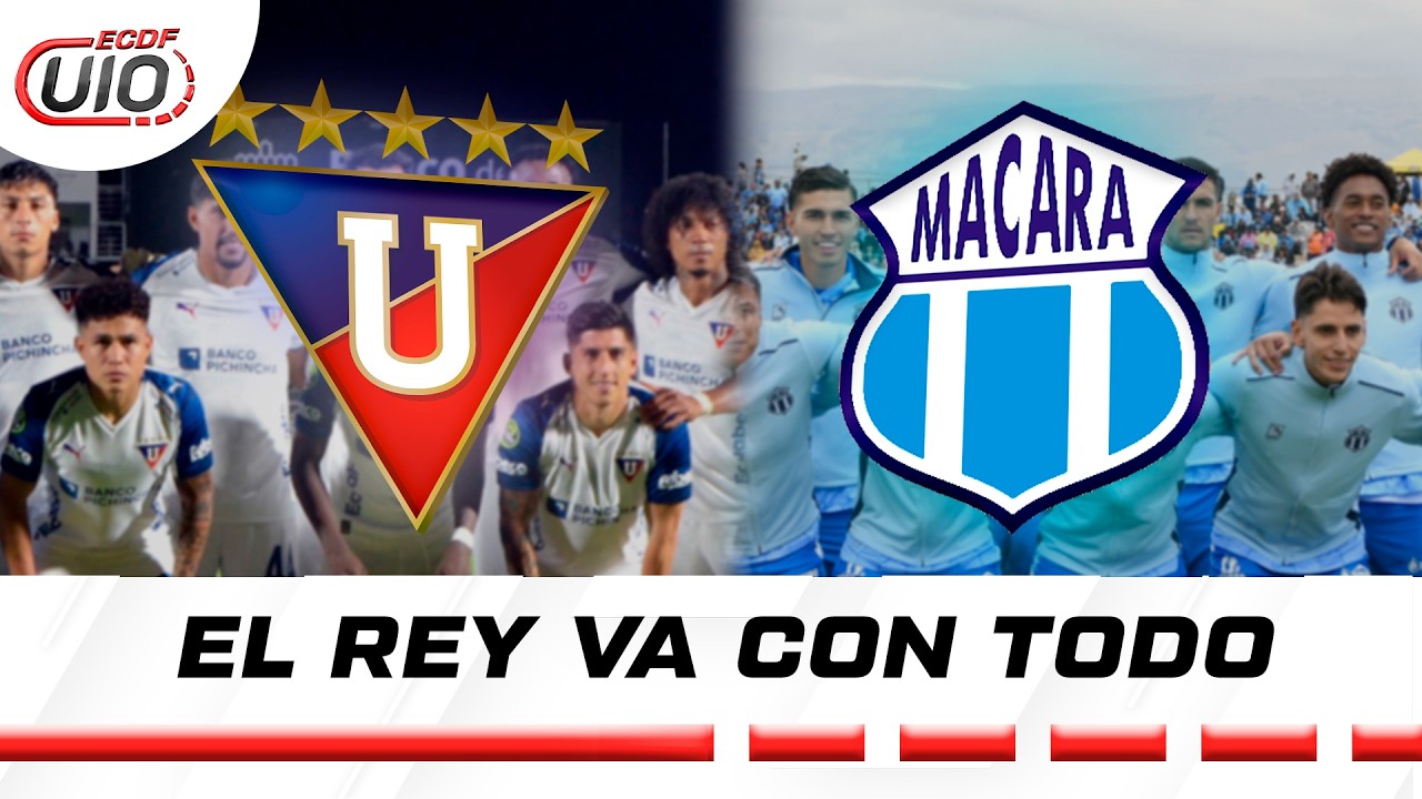 ¡JORNADA DE TITANES! EL REY DE COPAS SE PREPARA PARA ENFRENTAR A MACARÁ l ECDF UIO