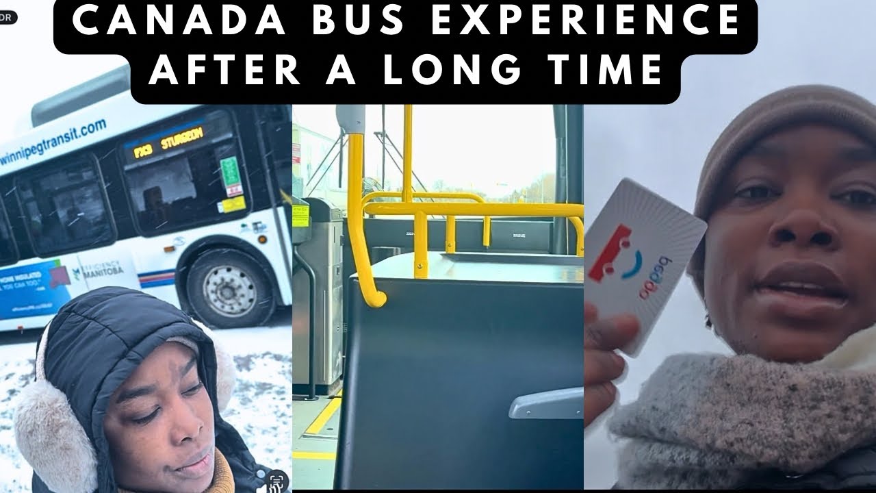 Один день из моей жизни в Канаде 🇨🇦 | Поездка на канадском автобусе после долгого перерыва