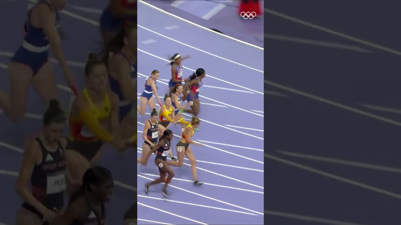 Team USA dominated the women's 4X100m relay at #Paris2024. 🇺🇸