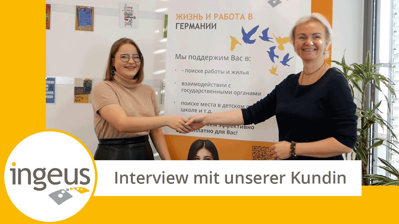 Interview – Aus der Ukraine geflohen, im deutschen Arbeitsmarkt angekommen (#jobturbo)