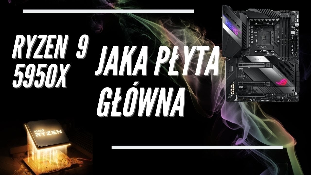 Jaka płyta pod ryzen 9 5950x