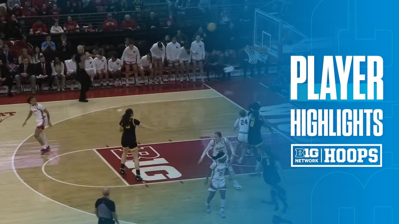 Ava Heiden Highlights vs. Wisconsin | Iowa Women's Basketball | 03/01/2026