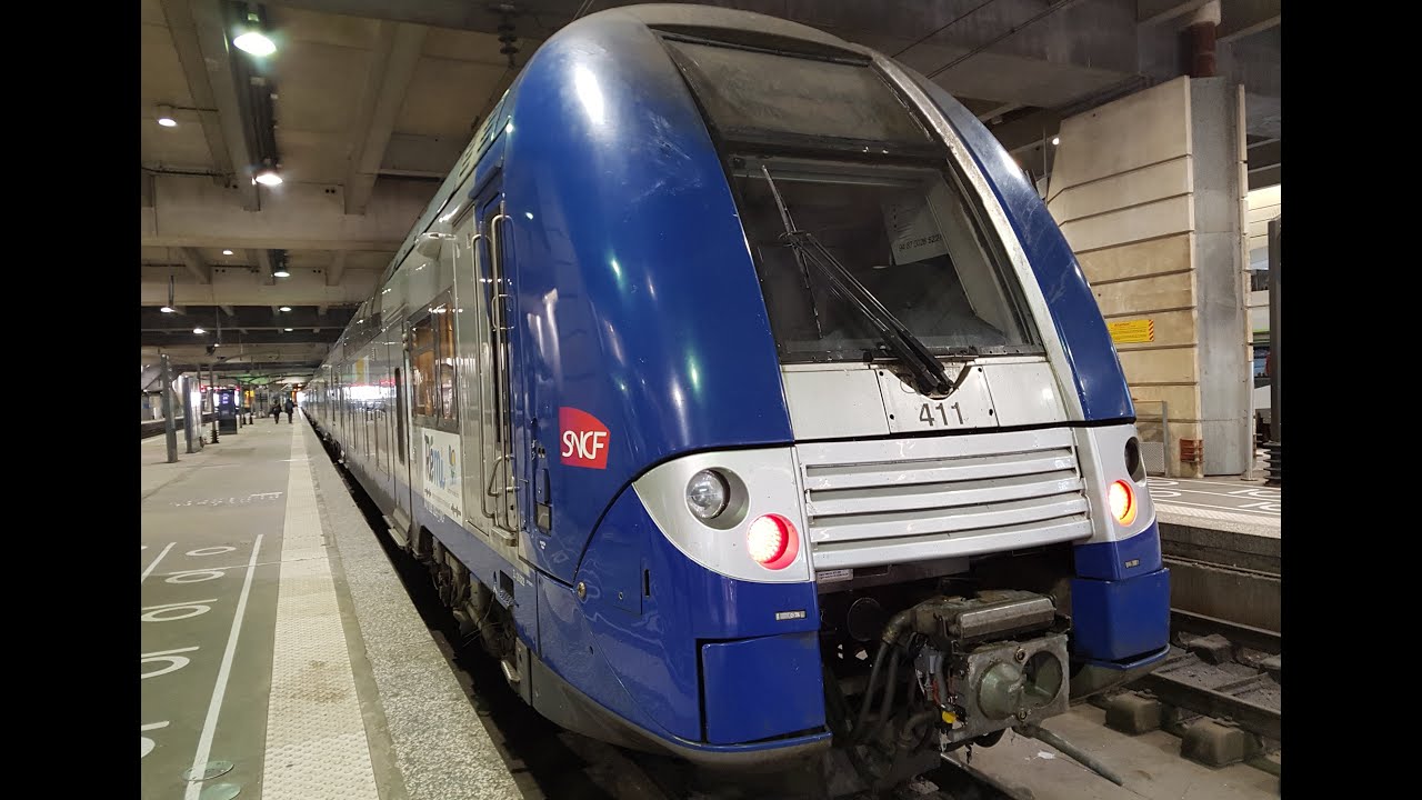 TER Centre-Val de Loire (Rémi) : Gazeran ➡ Paris Montparnasse en TER 2N NG