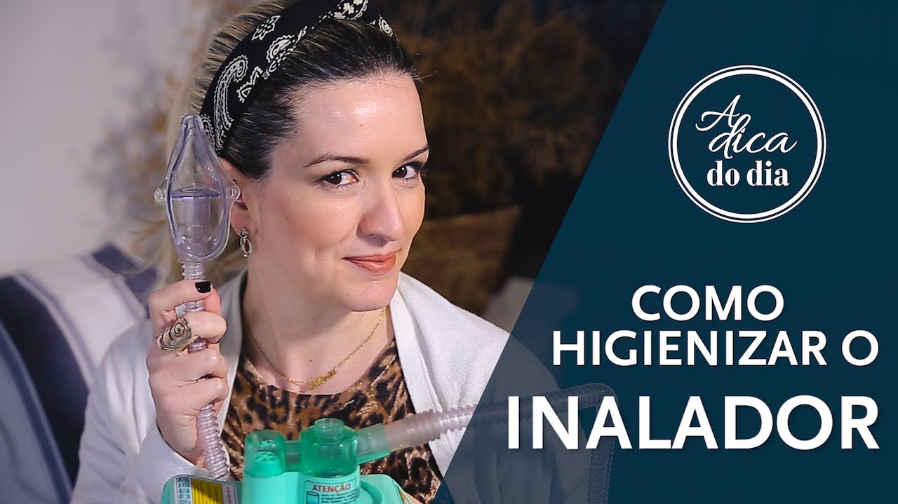 COMO HIGIENIZAR O NEBULIZADOR (INALADOR) | A DICA DO DIA COM FLÁVIA FERRARI