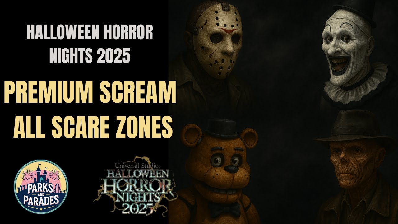 HHN 2025 Premium Scream all scare zones