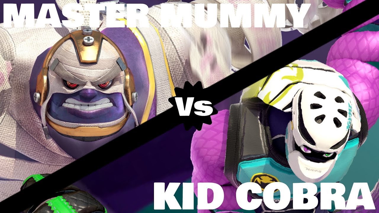 Master Mummy Vs Kid Cobra Special ARMS Match!