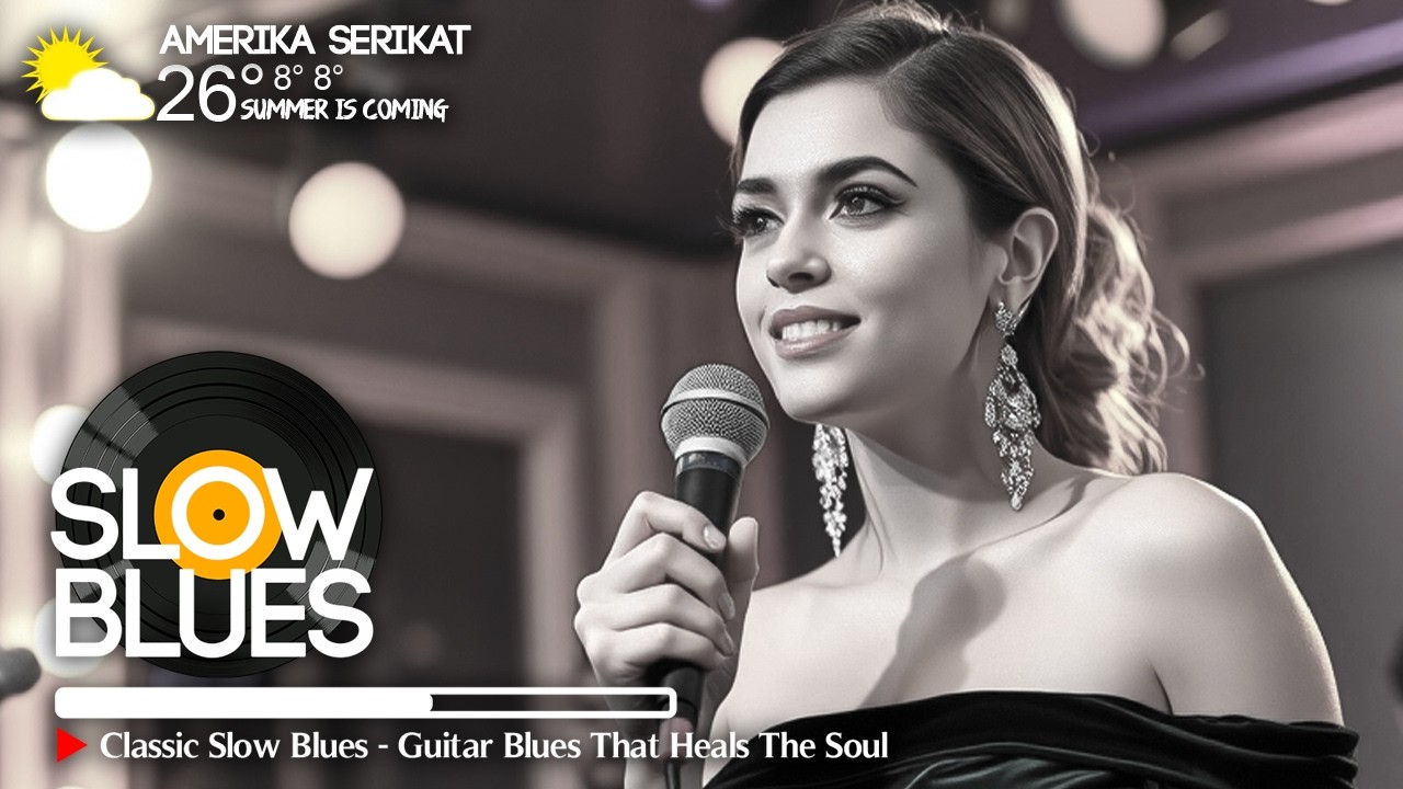 Midnight Slow Blues 2025 – Gentle Blues Ballads for Serenity & Rest ❄️