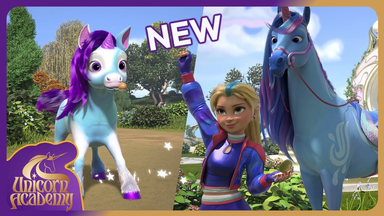 Unicorn vs. BABY UNICORN! 🦄 | Unicorn Academy NEW COMPILATION! | Cartoons for Kids