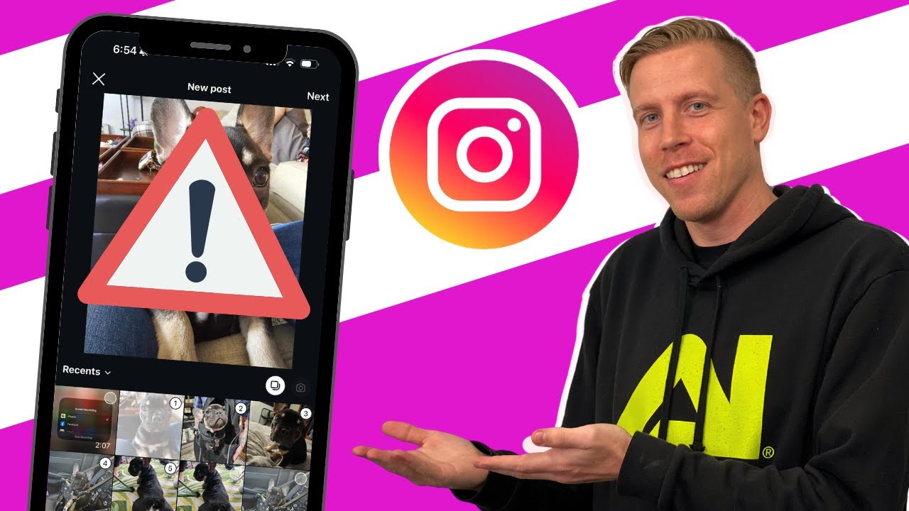 Как исправить проблему &laquo;Невозможно работать совместно&raquo; в Instagram