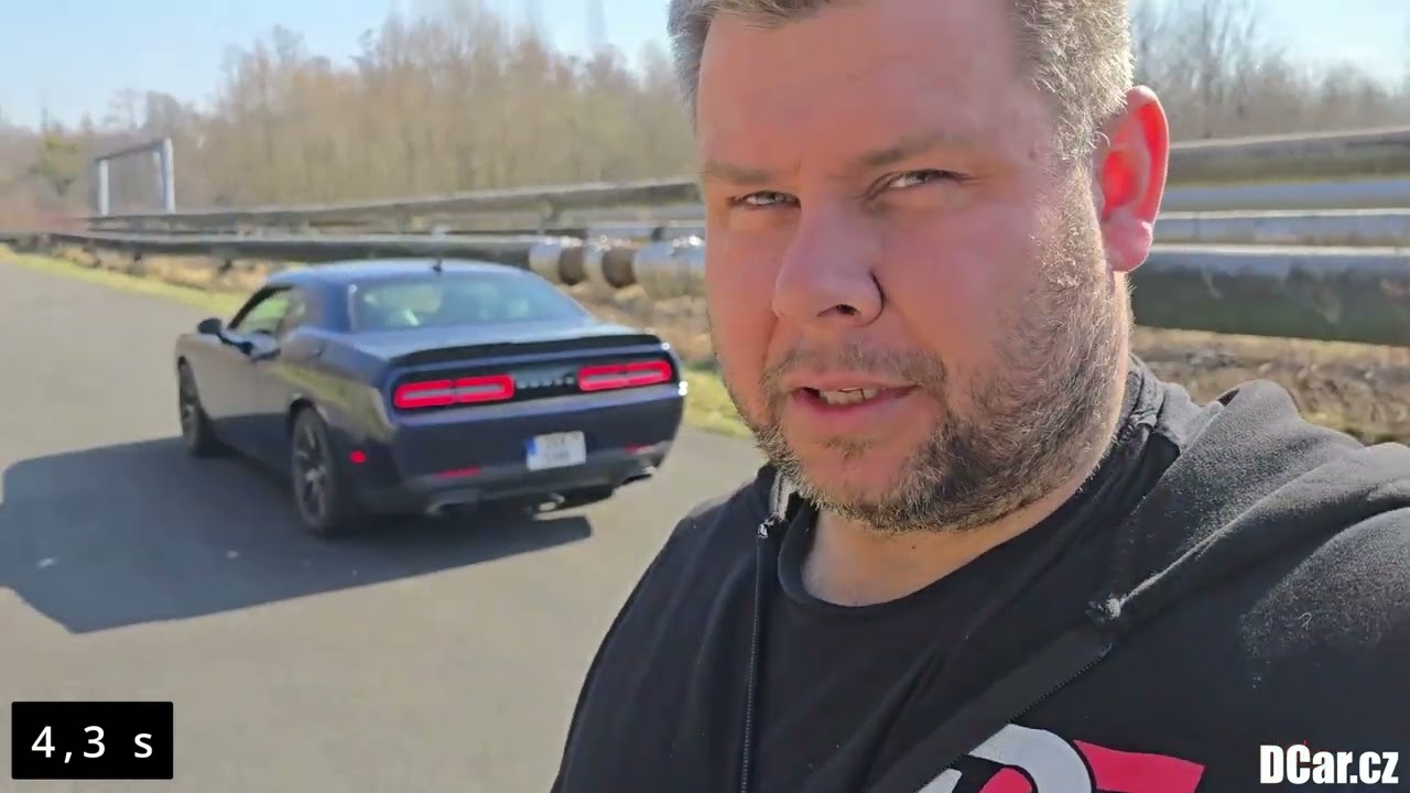 Měření zrychlení #8 - Dodge Challenger Scat Pack 6.4 V8 HEMI