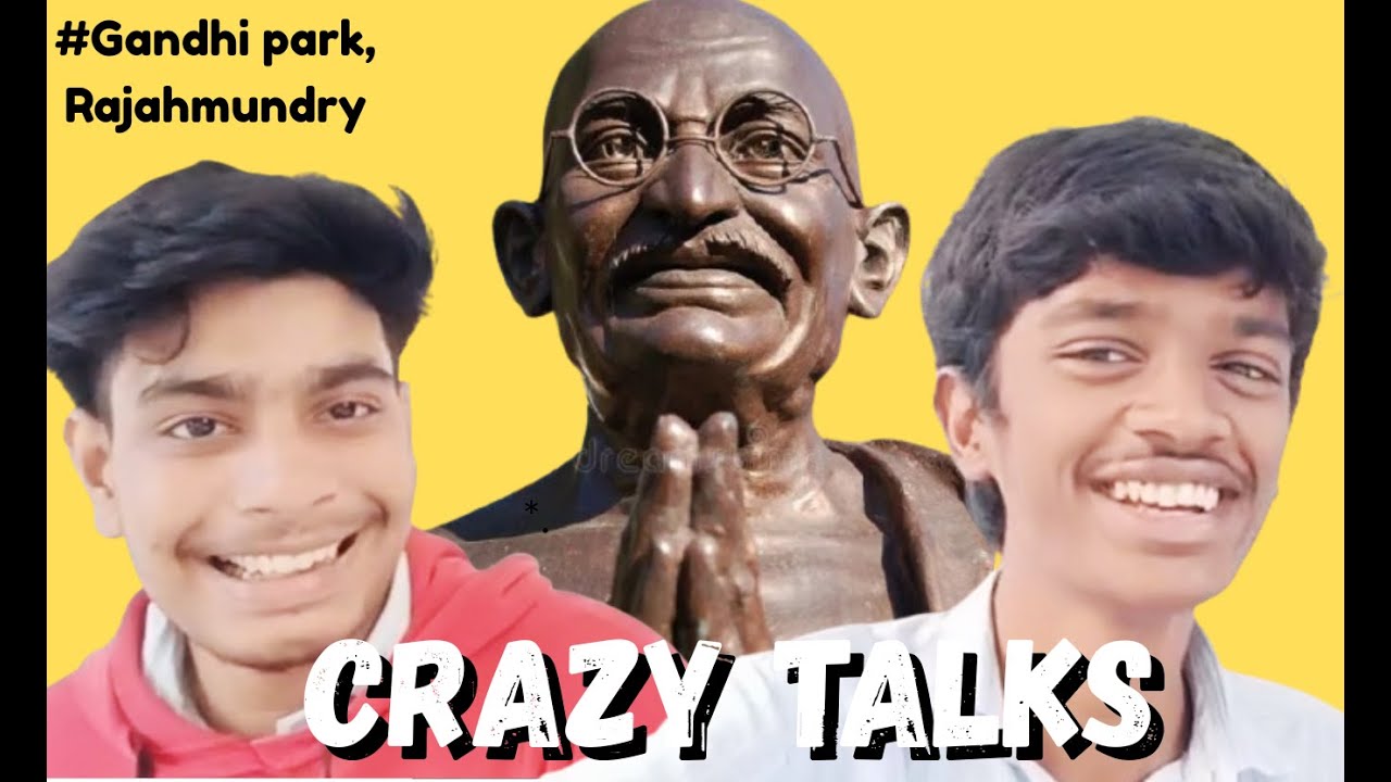 Crazy talks in Gandhi Park 🤣😜..