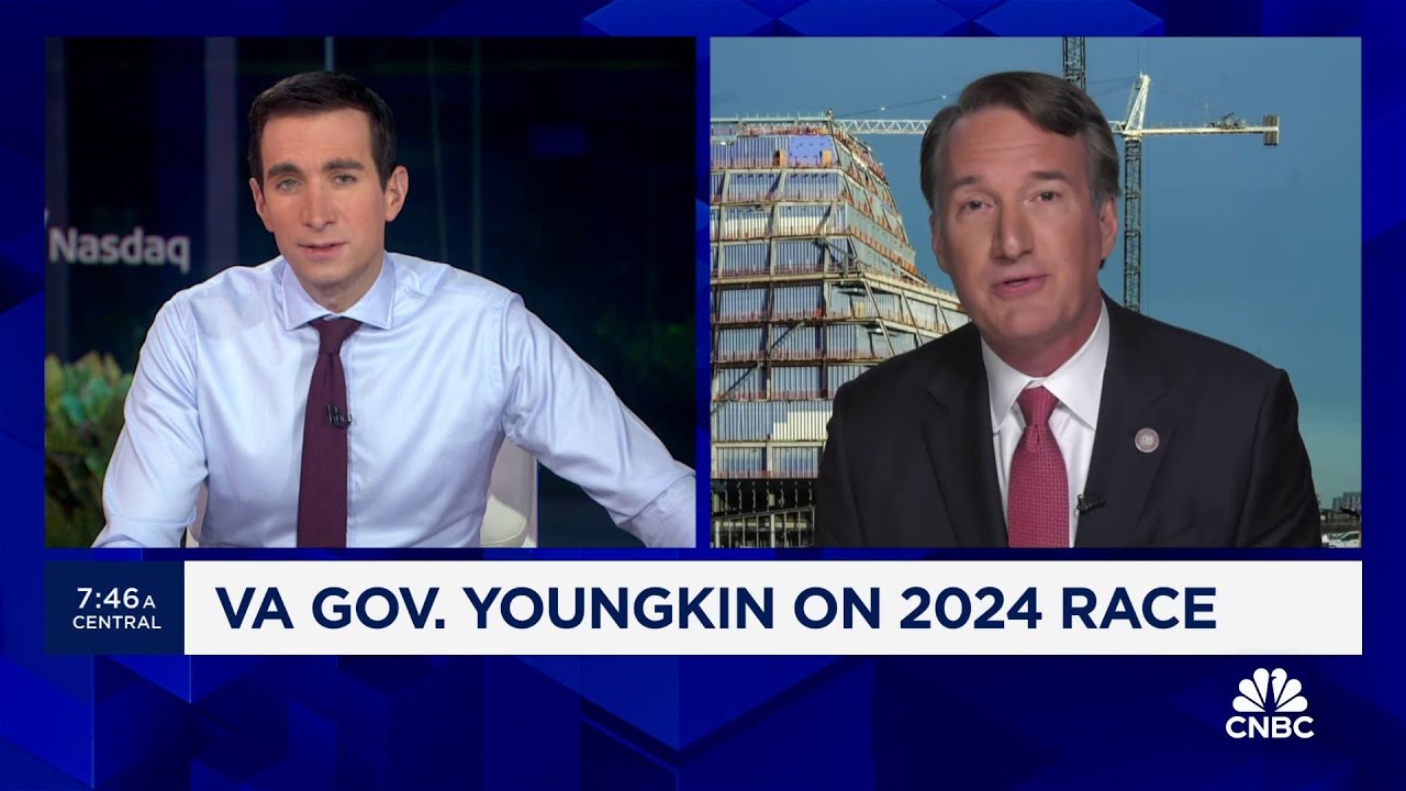 Virginia Gov. Youngkin on 2024 race: I will support the Republican nominee
