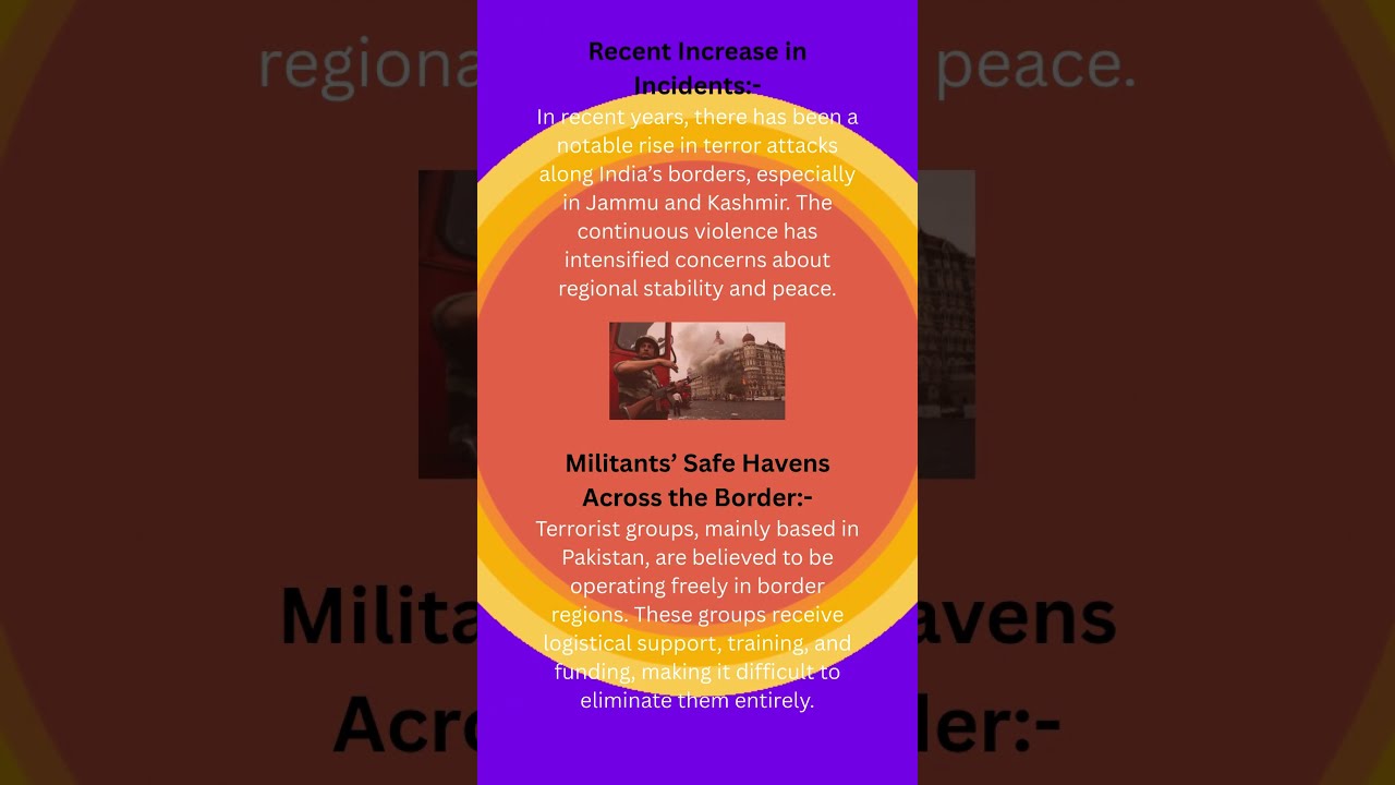 🚨 The Rising Threat of Cross-Border Terrorism in India&rsquo;s Border Regions 🚨
