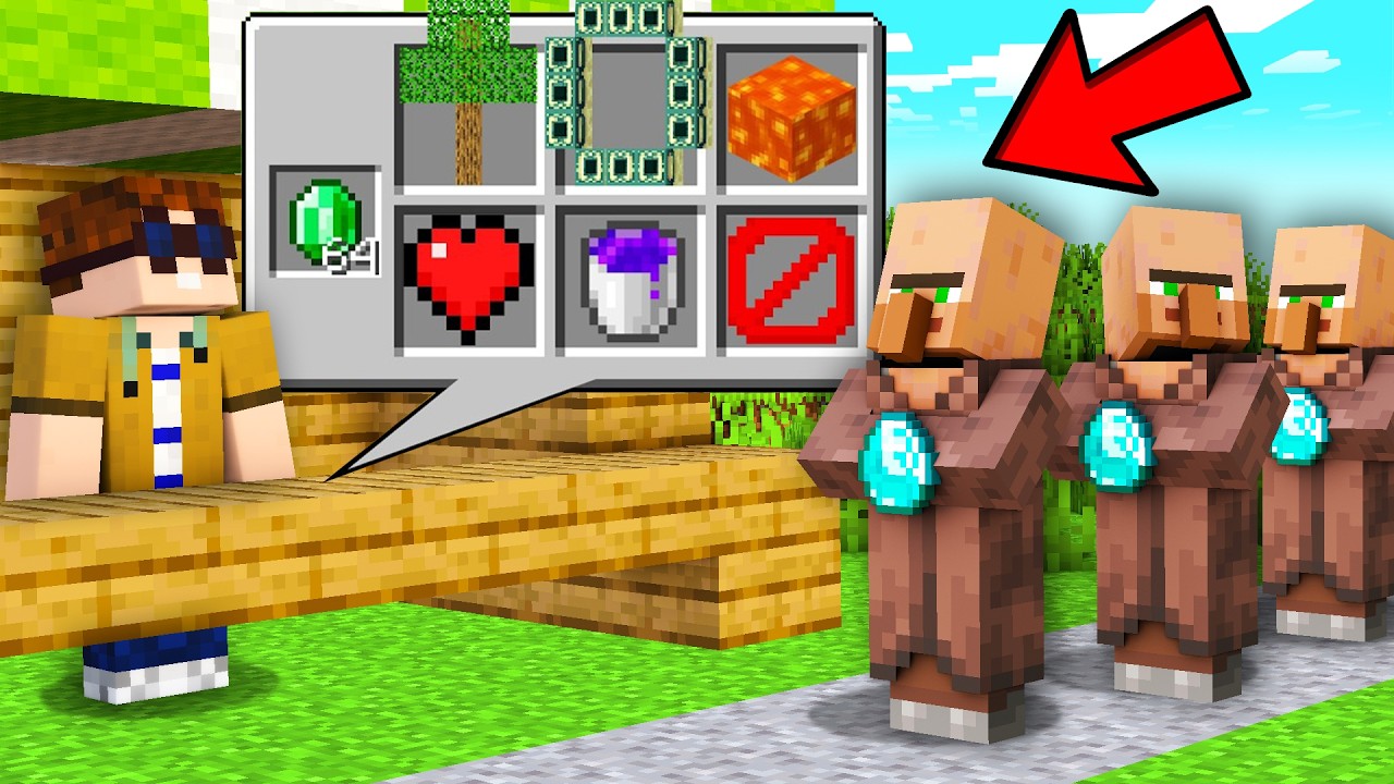 WIR ERÖFFNEN einen ILLEGALEN ITEM SHOP in Minecraft!