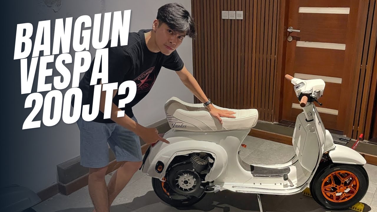 GILA! VESPA PTS FULL RACING 😱 BIAYANYA NGGAK MASUK AKAL
