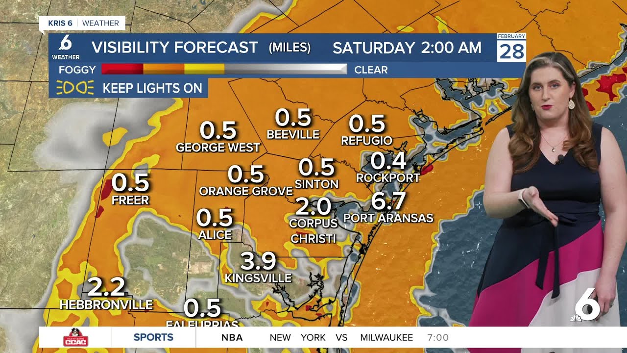 WEEKEND FORECAST: Foggy nights and warm, sunny afternoons