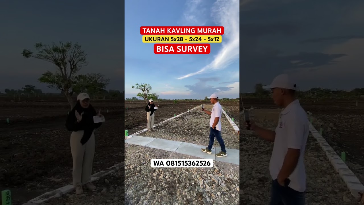 TANAH KAVLING MURAH UKURAN 5x28 | BISA SURVEY #tanahkavlingmenganti #tanahkavling #property