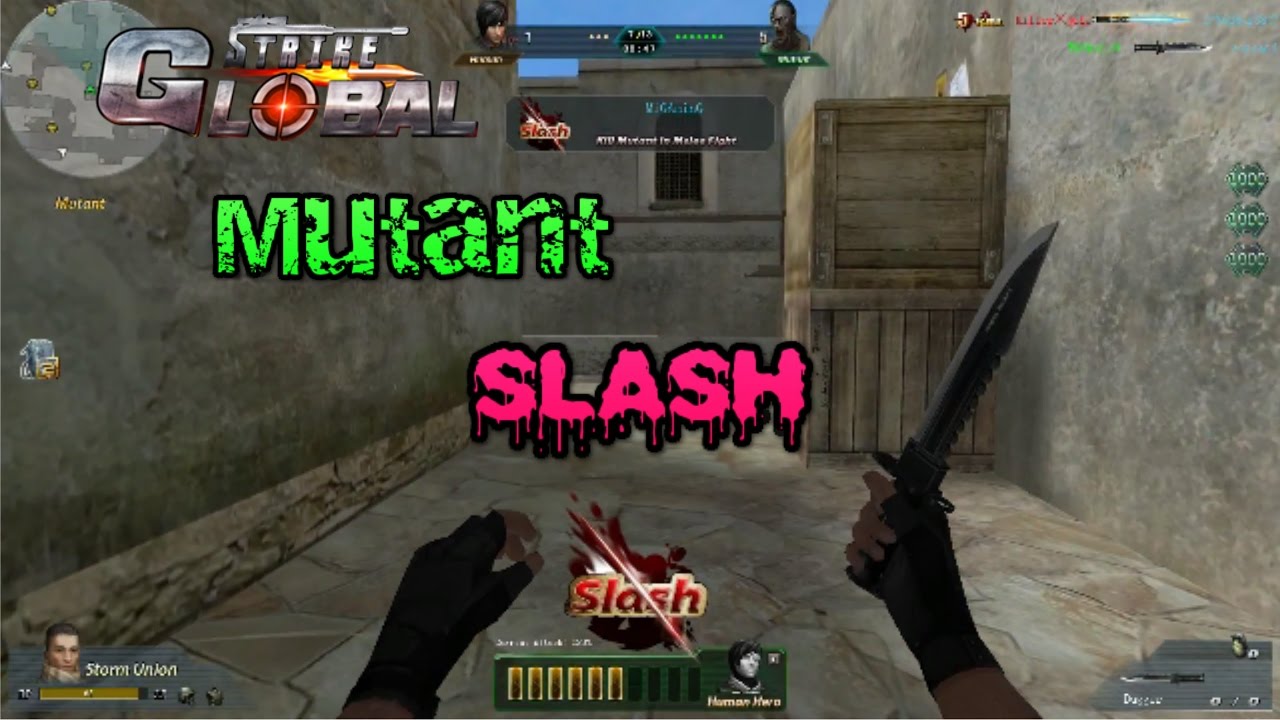 Global Strike (54) Mutants Slash (Free Melee)