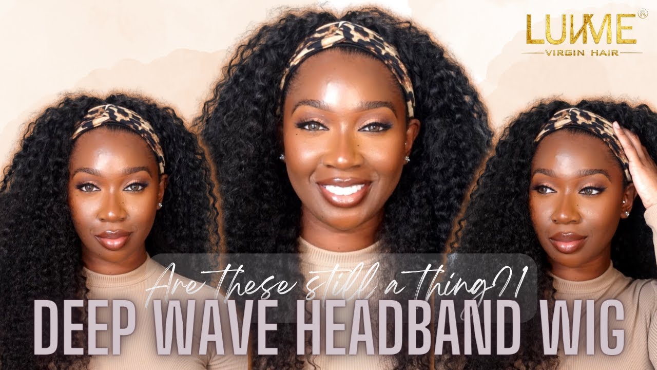 MUST HAVE | Affordable Deep Wave Headband Wig | ft LuvMe Hair | Tan Dotson