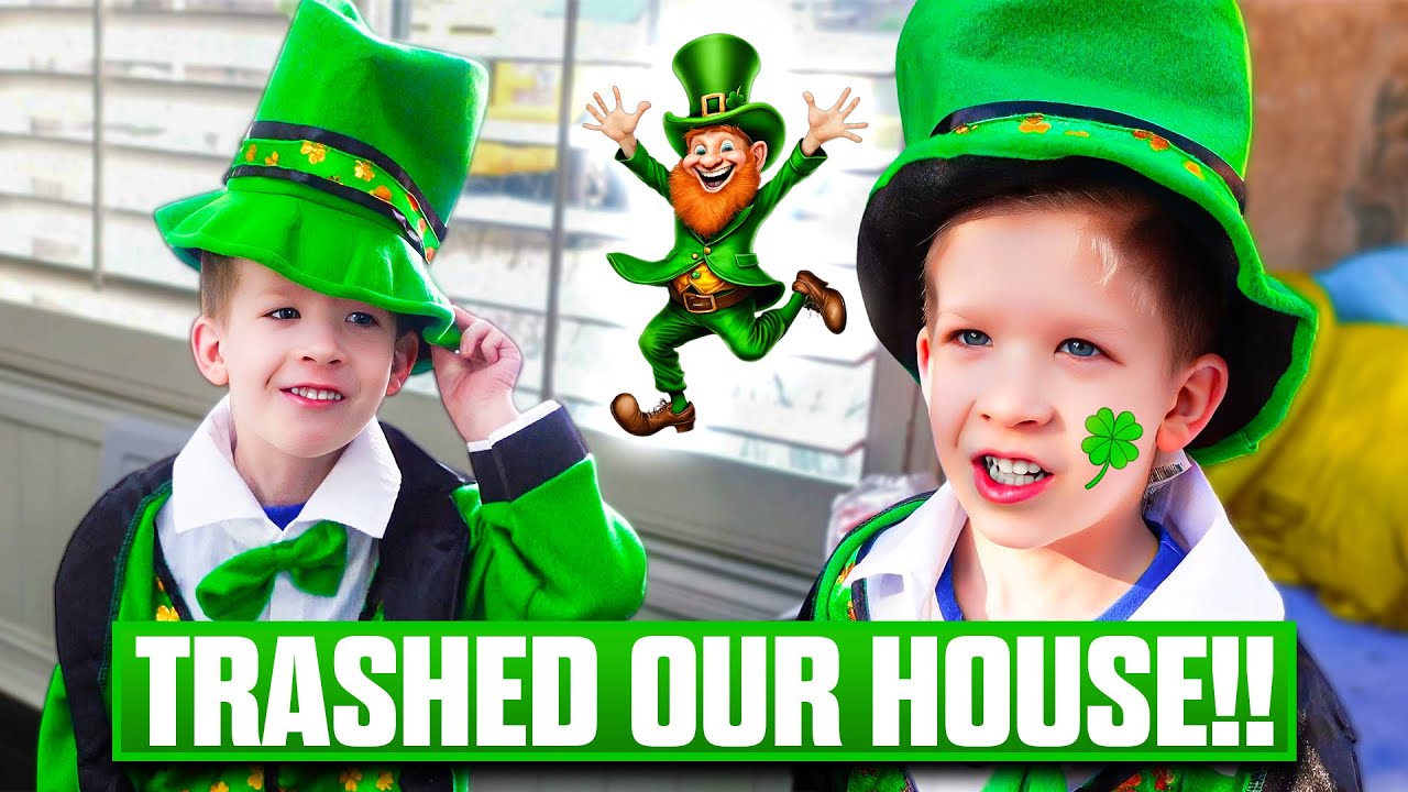 Leprechaun Destroys our House!!