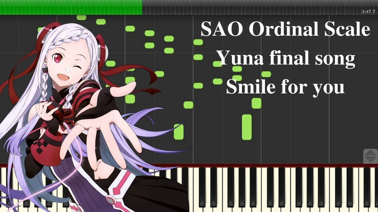 Smile for you [Full] - Sword Art Online: Ordinal Scale (Piano Synthesia)