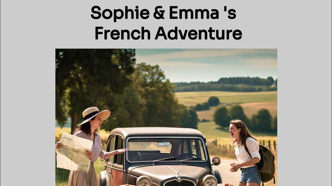 Sophie & Emma 's French Adventure l SandySquirrelStories