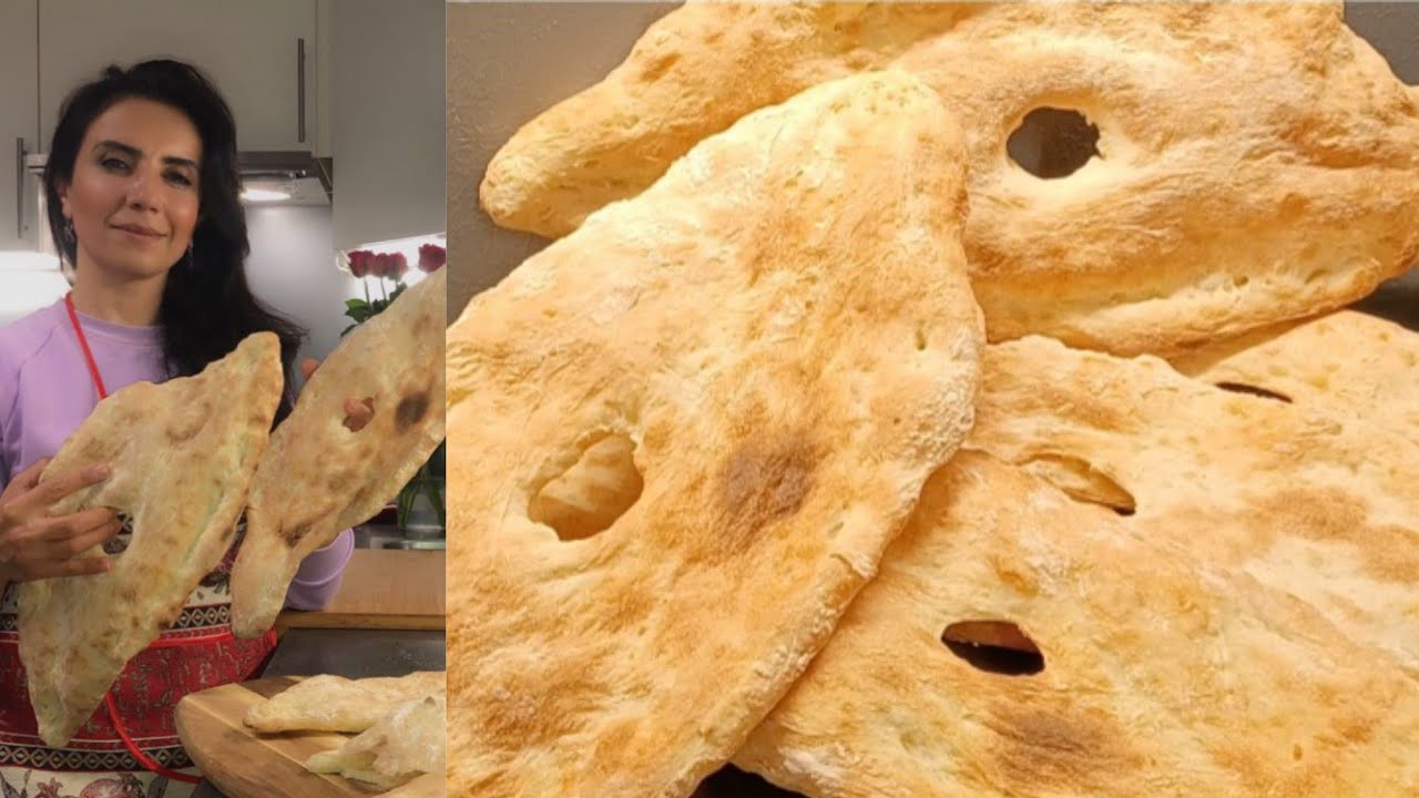 ՊՈՒՐԻ ՀԱՑ / Ավելի համեղ է, քան խանութինը 😋😋 Хлеб Шоти Пури, Домашний Хлеб #Хлеб #хлебпури