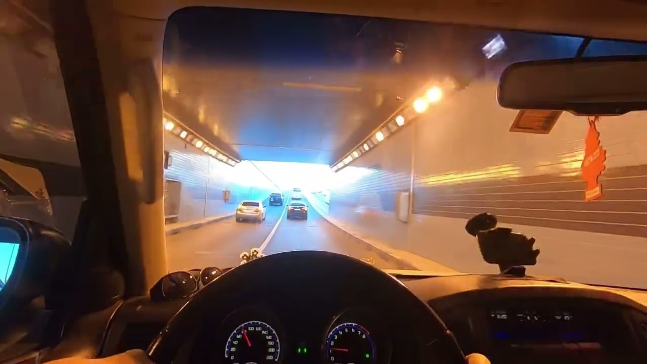 POV Drive - Sharjah/Dubai Ittihad Road to Garhoud Bridge with Mitsubishi Pajero 3.8 v6