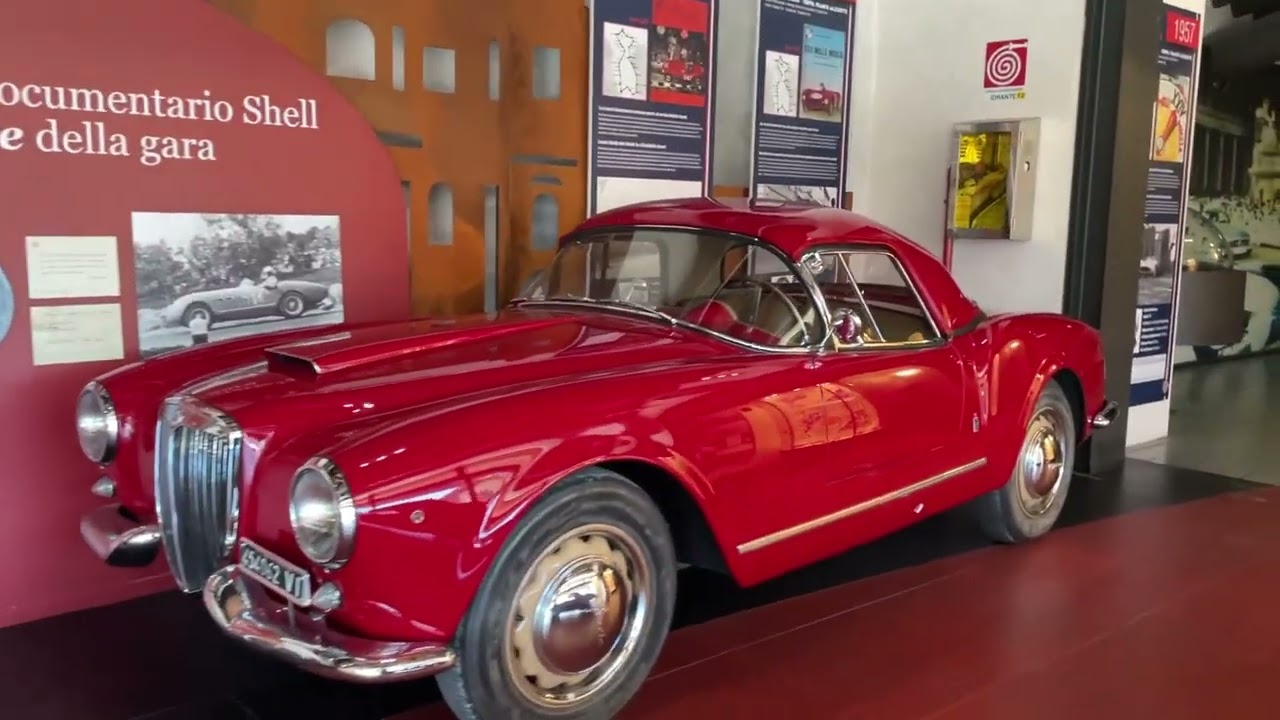Lancia Aurelia Spider Pinin Farina 1955-1957 @ Museo Mille Miglia Museum, Brescia, 2025