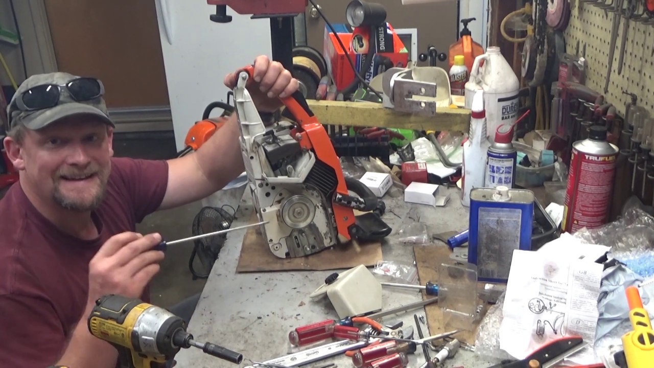 Ремонт и тестовый запуск зажигания Larry's Stihl 031AV