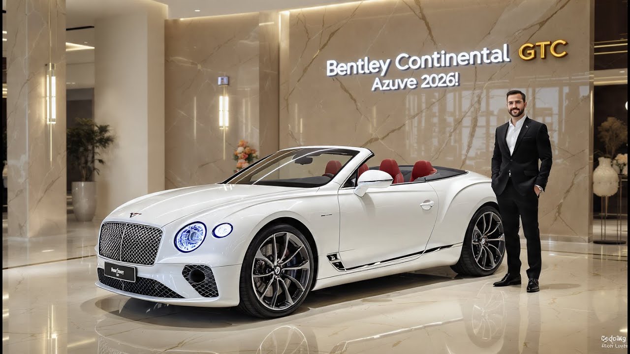 NEW 2026 Bentley Continental GTC Azure Walkaround &ndash; Interior, Exterior & Price Revealed | #cars
