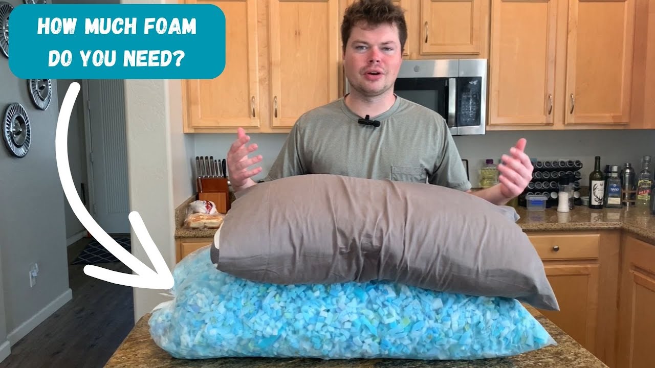 How Much Do You Need? | Shredded Memory Foam Filling for Bean Bag | Dr DUDU