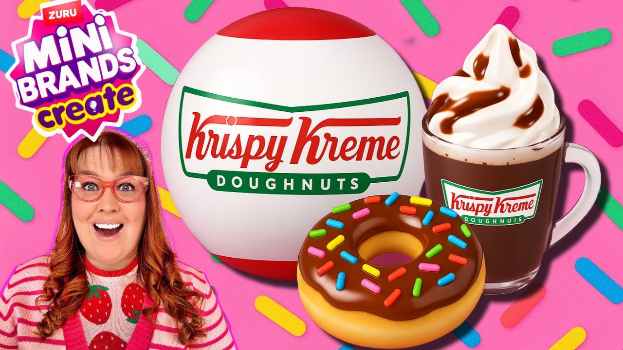 ❤️ Распаковываем мини-бренды, создаем Krispy Kreme!! 🍩