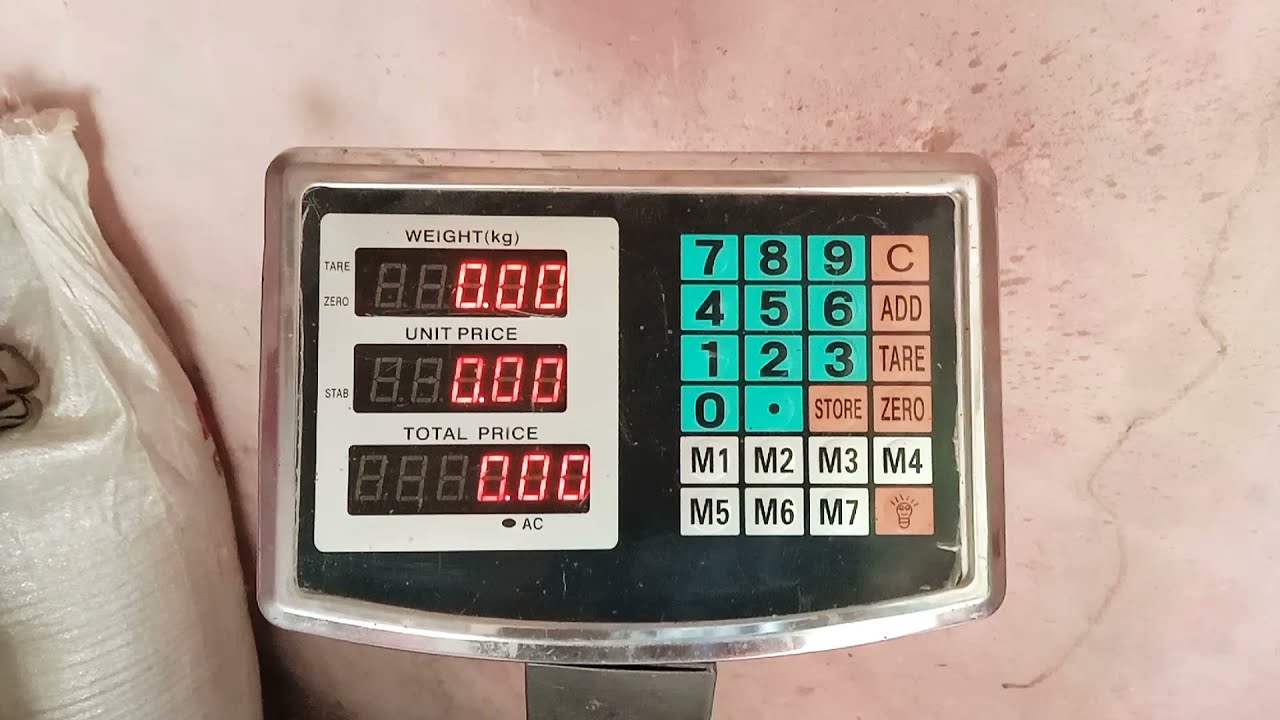Price Scale calibration | By Malik Scale