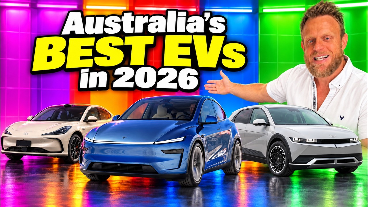Australia's TOP 20 Electric Cars Ranked for 2026 - My personal Favourites