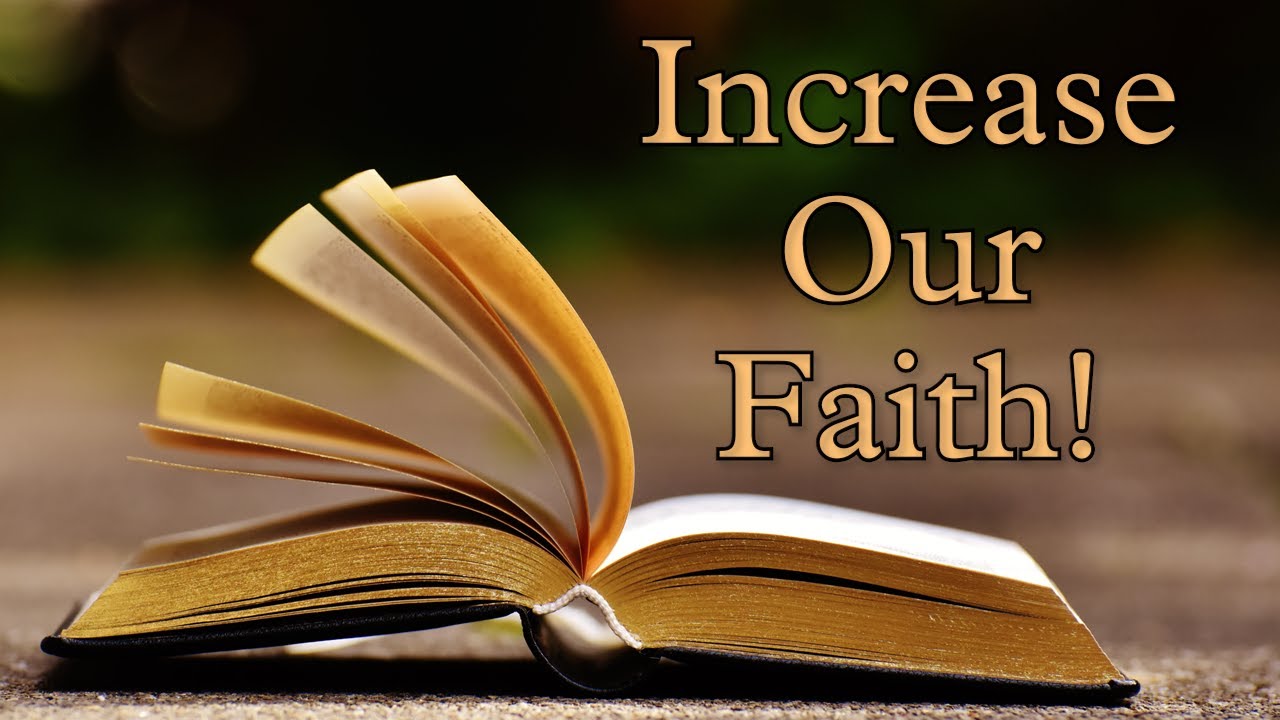 November 16, 2025 • Turn the Page • Luke 17:1-10 • Increase Our Faith!