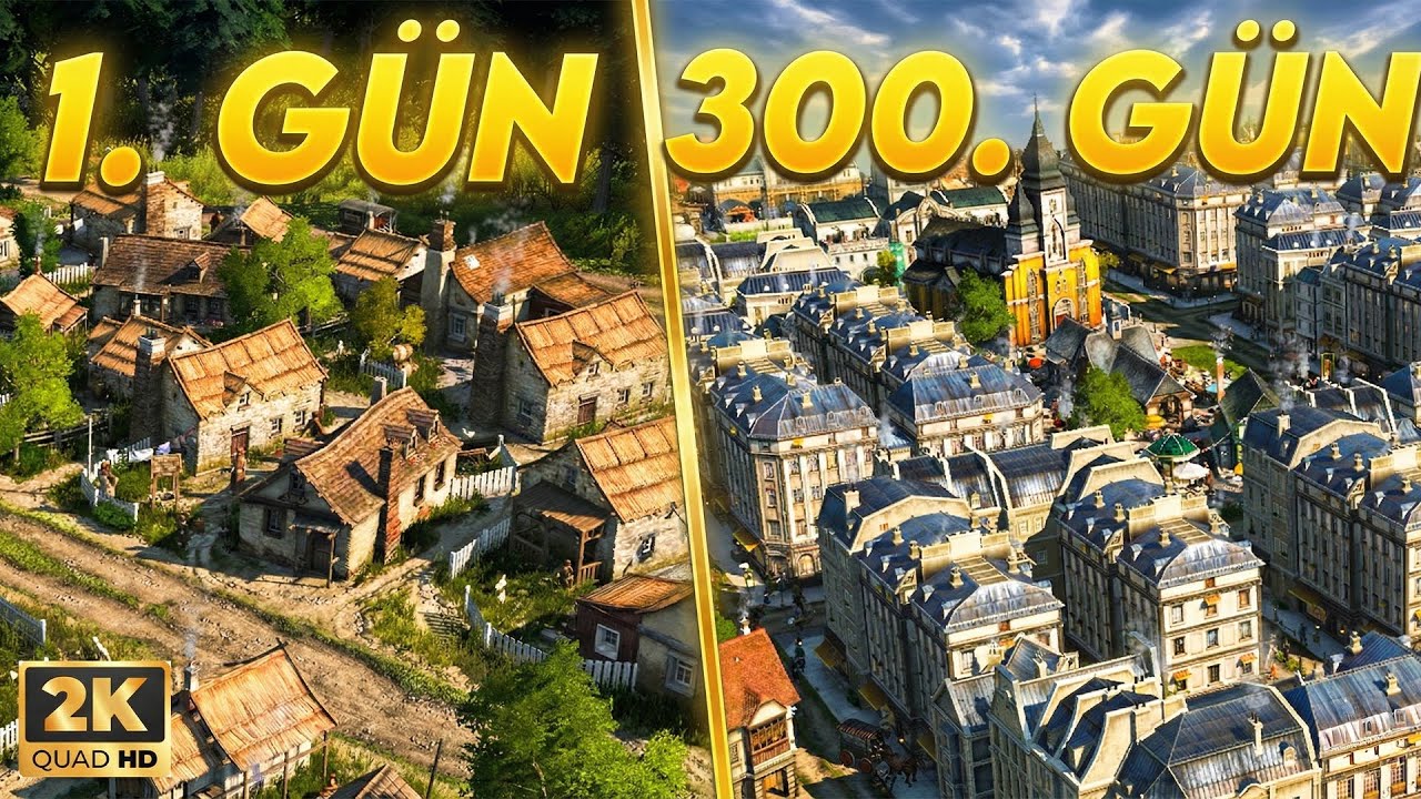 1800'LERDE AĞIR SANAYİ DEVRİMİ | Anno 1800 Türkçe 4K Ultra Graphıcs - 3. Bölüm