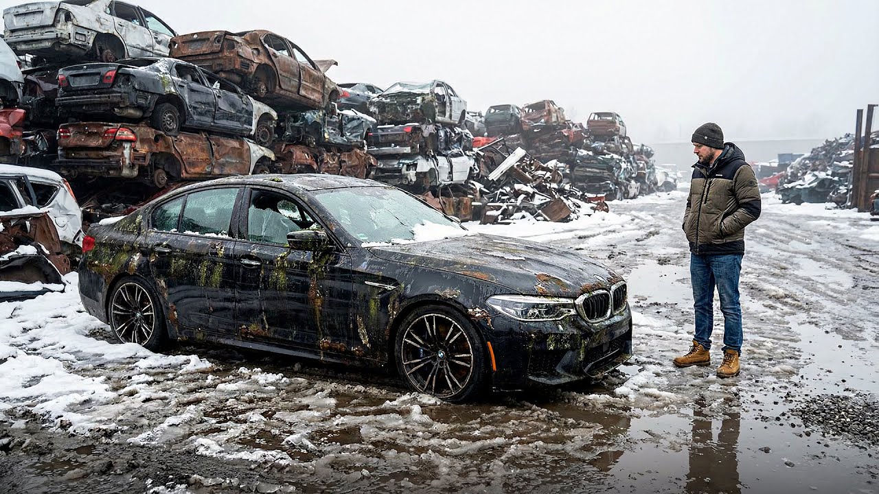 ASMR Car Restoration || BMW M5 F90 Bought for $1000… Then Fully Restored